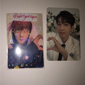 Wonwoo seventeen pc Photocard kpop carat ver fml album